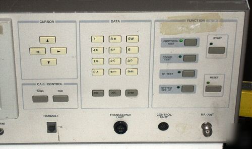 Jrc njz-920B digital cellular communication tester 