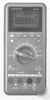 Kenwood dl-97 hand-held digital multimeter