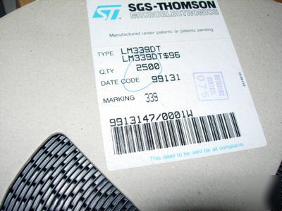 LM339DT sgs ic t/r 2500PCS LM339