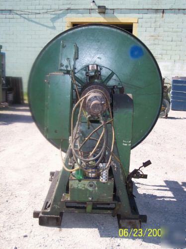 Littell model 40-24 coil centering reel 4000 lbs.