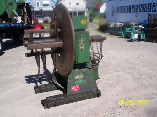 Littell model 40-24 coil centering reel 4000 lbs.