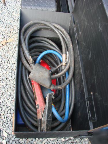 Miller big blue 400 d air pak on trailer w/leads 