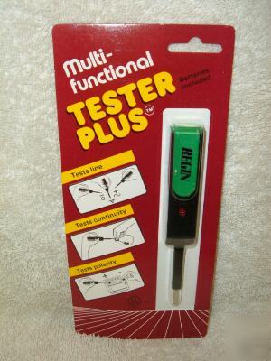 Multi-functional tester plus,line,continuity &polarity 