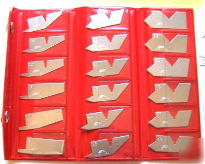 New spi 31-375-9, 18 pc. angle gage set *** ***