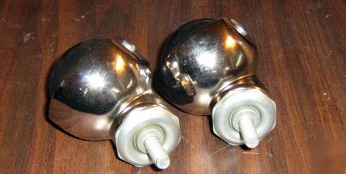 New stud mount 2â€ hooded ball casters made in u.s.a..