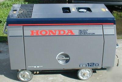 ((((rare)))) honda 12KW EBD12 silent diesel generator