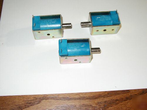 Deltrol control 24 volt dc solanoid lot of 3