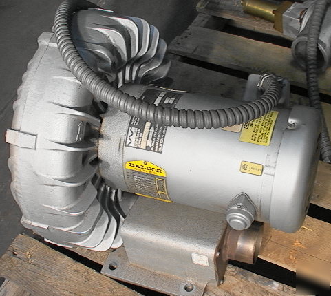 3.5HP regenerative blower 206CFM vacuum 75