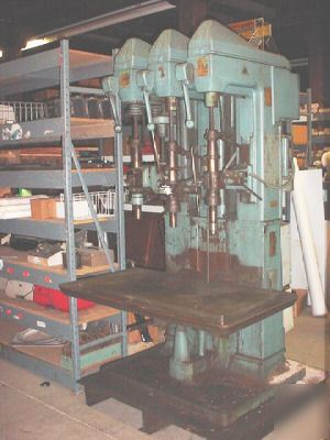 3 multi spindle drill avey bma-6 2 hp