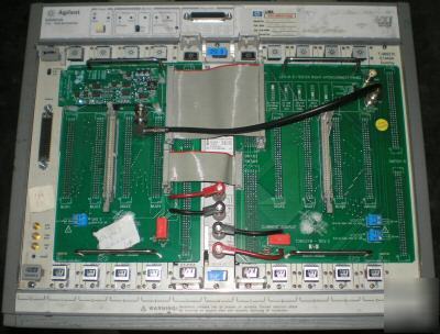 Agilent vxi E8401A main frame with cards ni vxi-mxi-2 