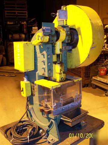 Alva-allen 5 ton punch press