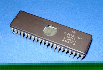 Cpu MC68701U4S-1 motorola vintage ic ceramic