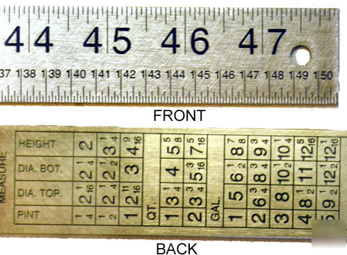 Duro dyne DDCR4 circumference rule sheet metal tools