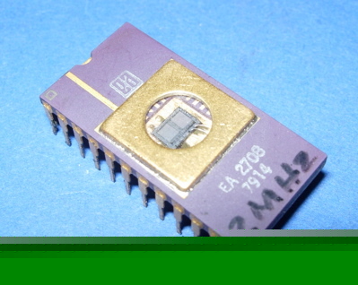 Eprom 1KX8 EA2708 electronic arrays 1979 vintage purple