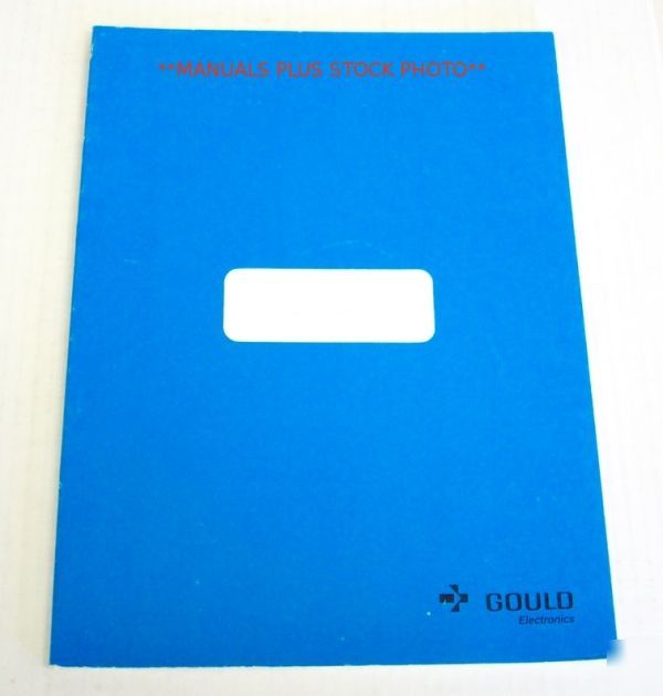 Gould 13-4616-10/1 op/service manual - $5 shipping 