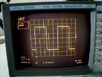 Lecroy 9310M 300 mhz dual channel oscilloscope 