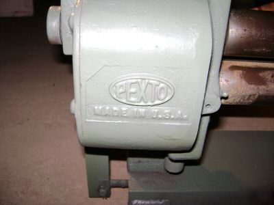 Pexto peck stow wilcox slip roller machine 