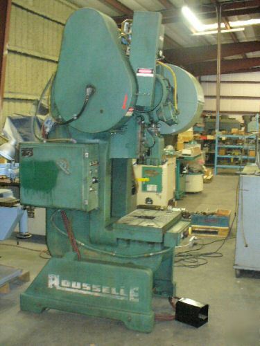 Rouselle obi fly wheel back geared #4E punch press