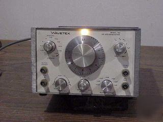 Wavetek #142 hf vgg generator