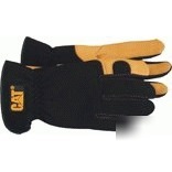 Glove deerskin palm gel pad j CAT012205J