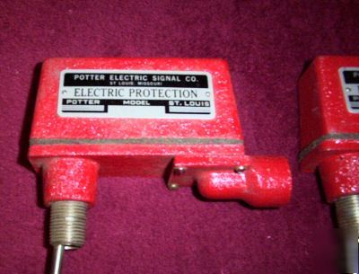 2 potter electric signal fire extinguishing attachment 
