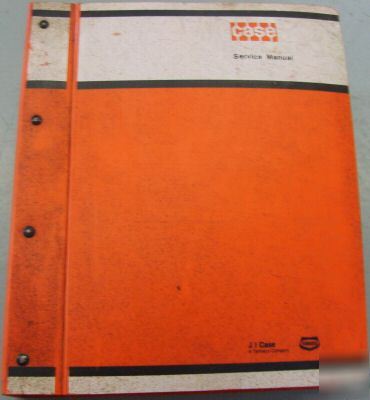 Case 1190 1290 1390 1194 1294 1394 service manual bound