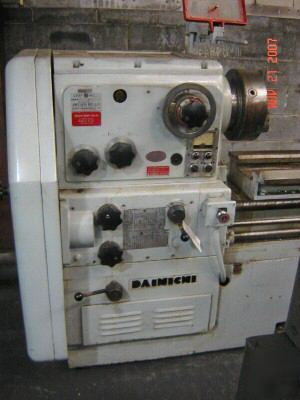 Dainichi gap bed engine lathe 20