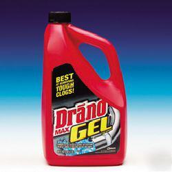 Drano max gel clog remover - 64-oz bottles - 6/case