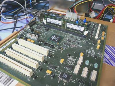 Ibm walnut amcc powerpc 405GP evaluation board with ps