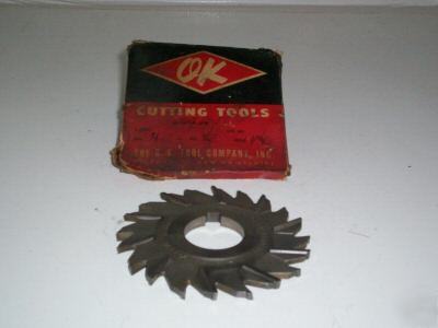 New nos ok tool slitting saw 4