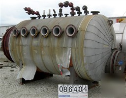 Used: a&e machine shop teflon lined pressure tank, 2400