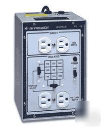 B&k precision adjustable isolation transformer