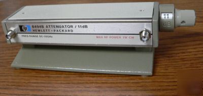 Hp agilent 8494B sma 11 db step attenuator, dc-18 ghz