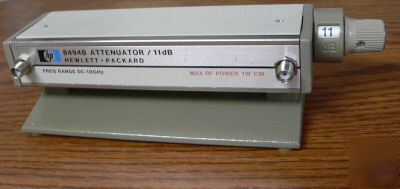 Hp agilent 8494B sma 11 db step attenuator, dc-18 ghz