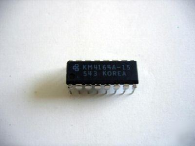 KM4164B-15 64K dram TMS4164 MB8264 MK4546 ic 18PCS