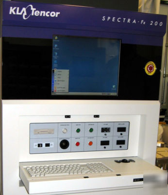 Kla-tencor spectrafx 200 thin film metrology tool