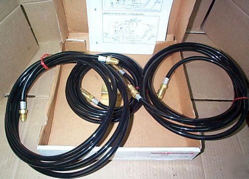 Lincoln ptw hook-up hose kit for tig torch welder 