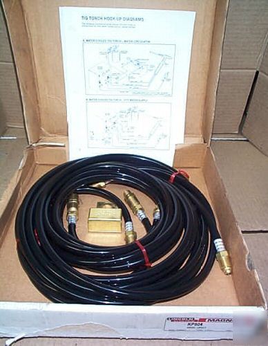 Lincoln ptw hook-up hose kit for tig torch welder 