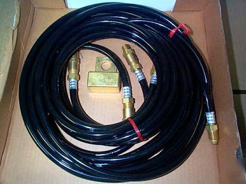 Lincoln ptw hook-up hose kit for tig torch welder 