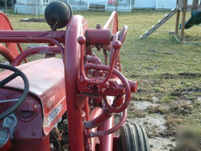 Massey furguson front loader tractor mf complete 