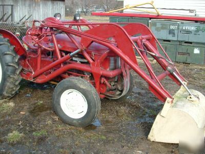 Massey furguson front loader tractor mf complete 