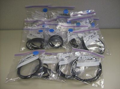 Miscellaneous lot of 69 synchronous belts