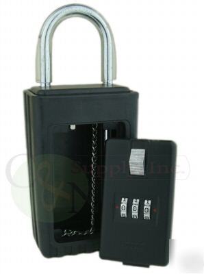 New brand 3 digit combination lock box w/ large vault