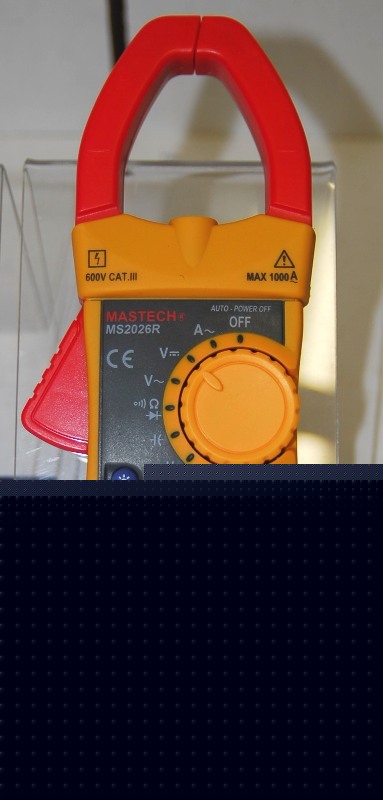 New true rms digital clamp meter 600A mastech MS2026R