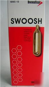 Swoosh pack of 12 gallo gun refill CO2 cartridges