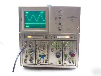 Tektronix 7704A oscilloscope 7A26 7A12 7B50A *as is*