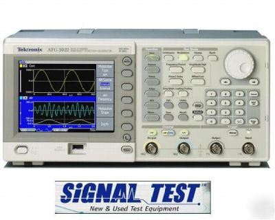 Tektronix AFG3022A function generator demo unit used