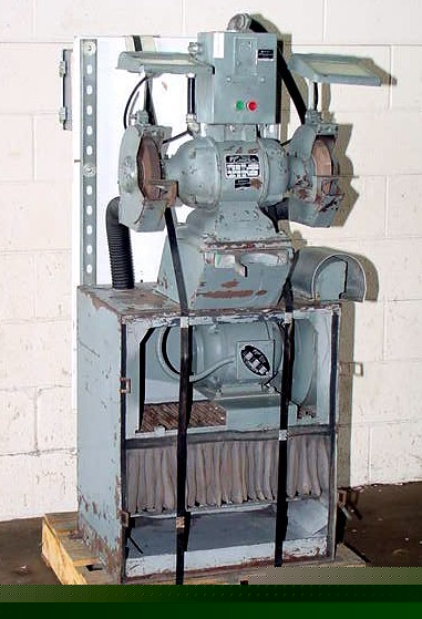 0.75HP pedestal grinder, hisey-wolf S5 type 8