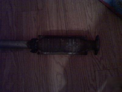 Catalytic converter used scrap platinum recycle salvage