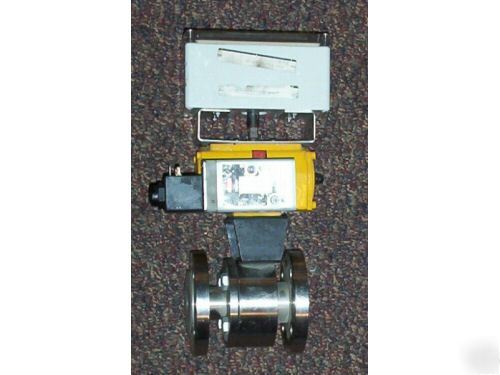 El-o-matic pneumatic air rack pinion actuator valve